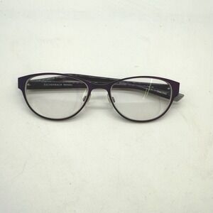 Humphrey's‎ Eyeglasses Purple Metal Full Rim Cat Eye 52 16 FRAMES ONLY
